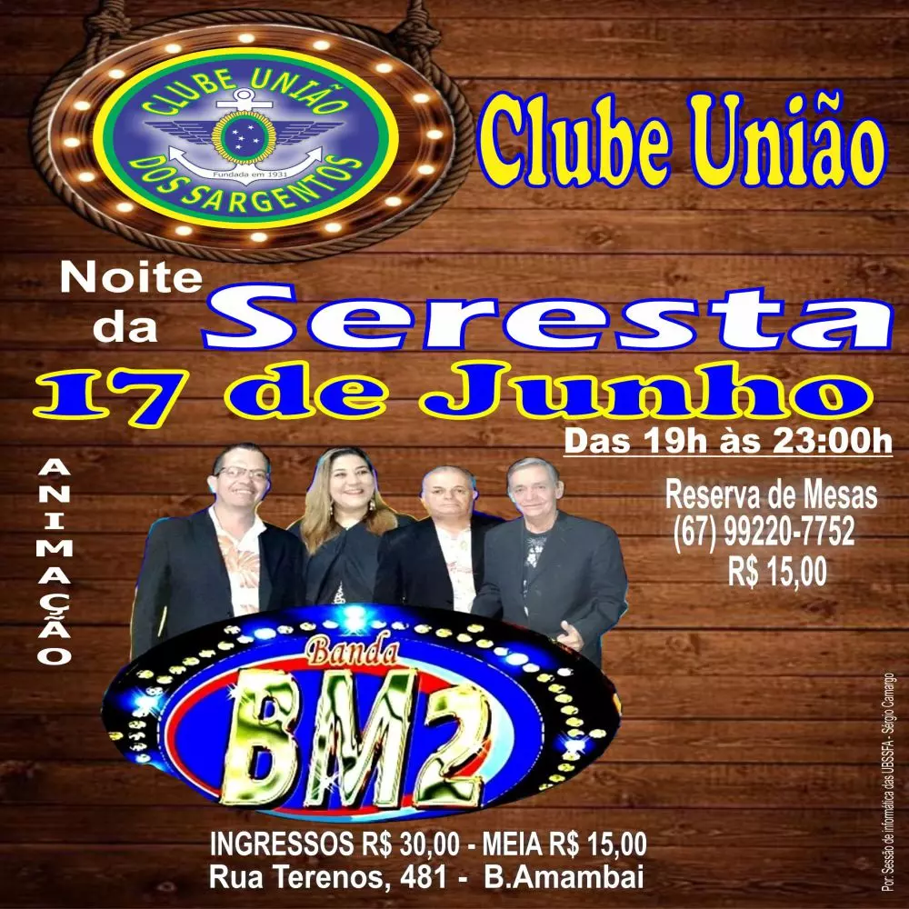 Seresta Baile na Sede Social